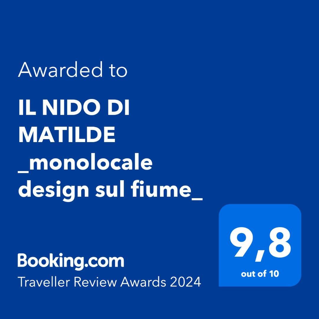 Il Nido Di Matilde _Monolocale Design Sul Fiume_ Daire Rossena Dış mekan fotoğraf